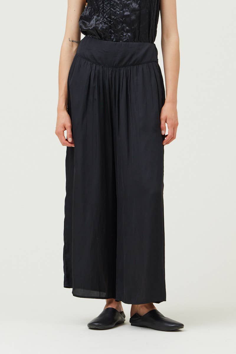 Cameron Wide-leg Satin Pants