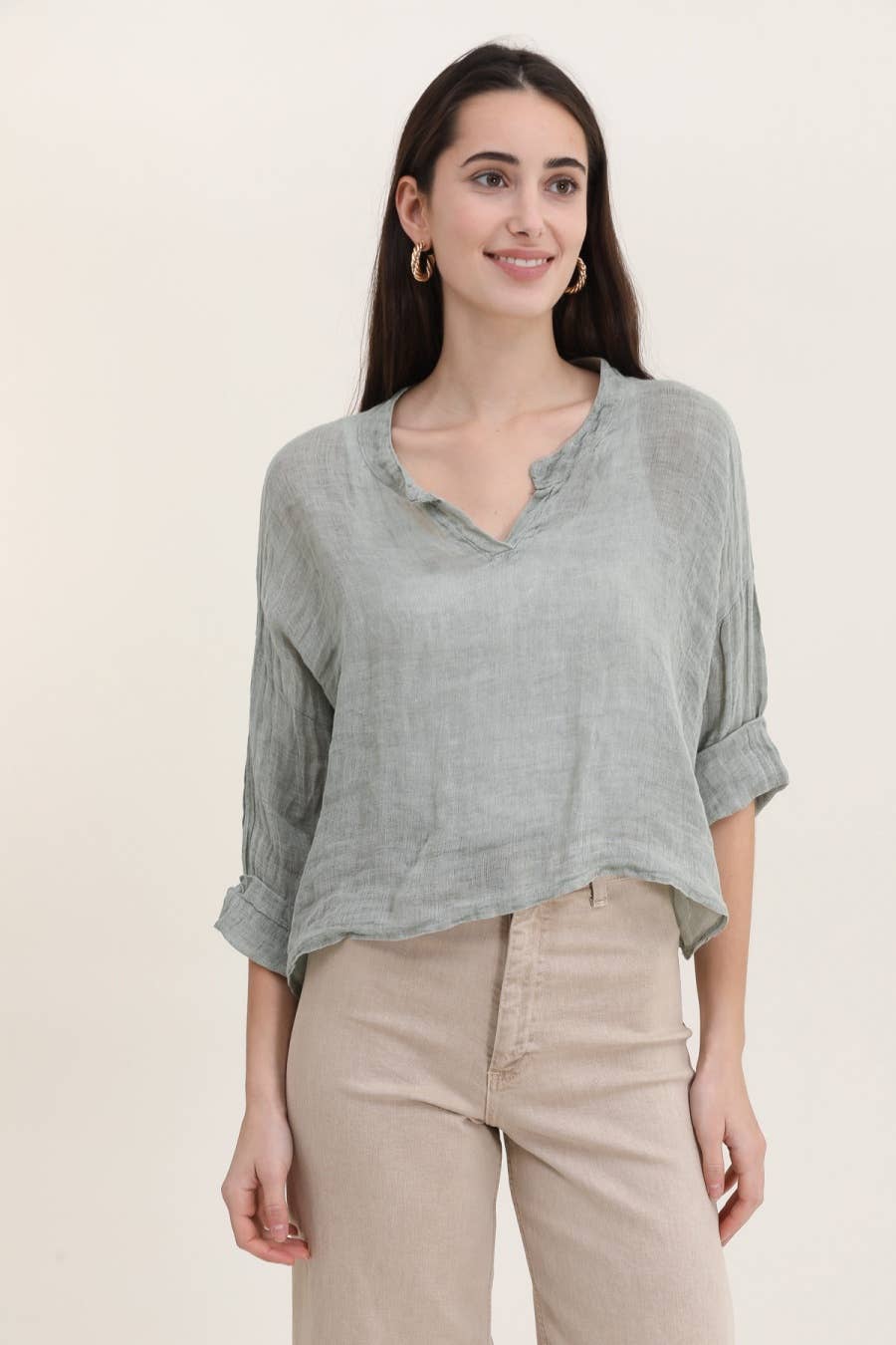 Emma 3/4 Sleeve Top