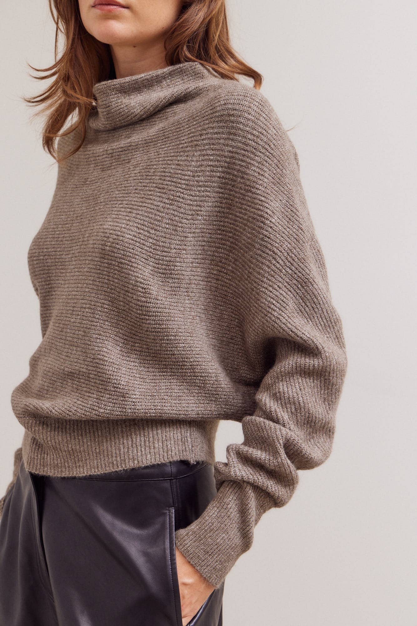 Celeste Cowl Neck Batwing Sweater