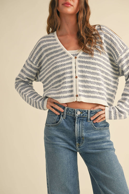 Haven Textured Knit Cardigan