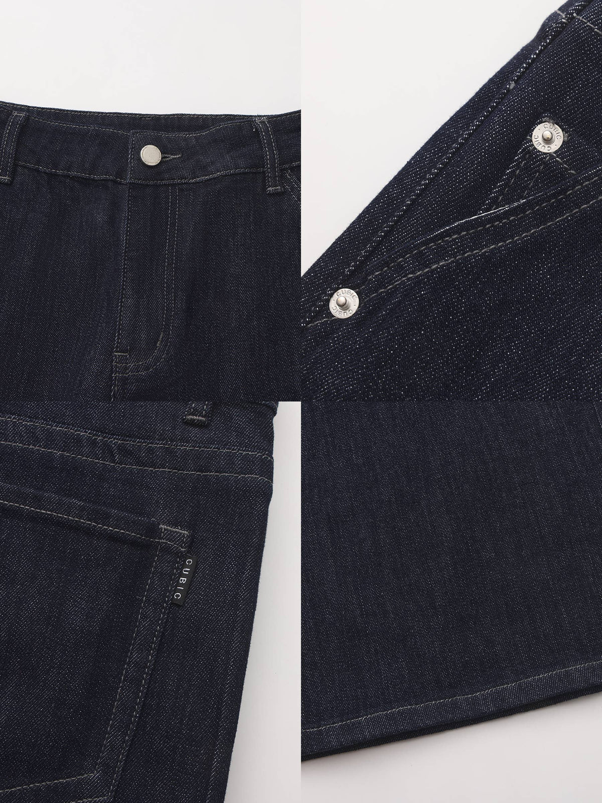 CUBIC Classic Straight Leg Jeans