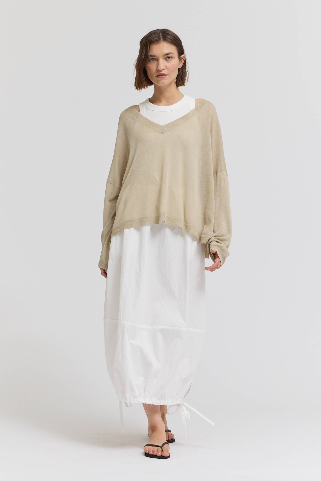 Teresa Linen Blend Pullover