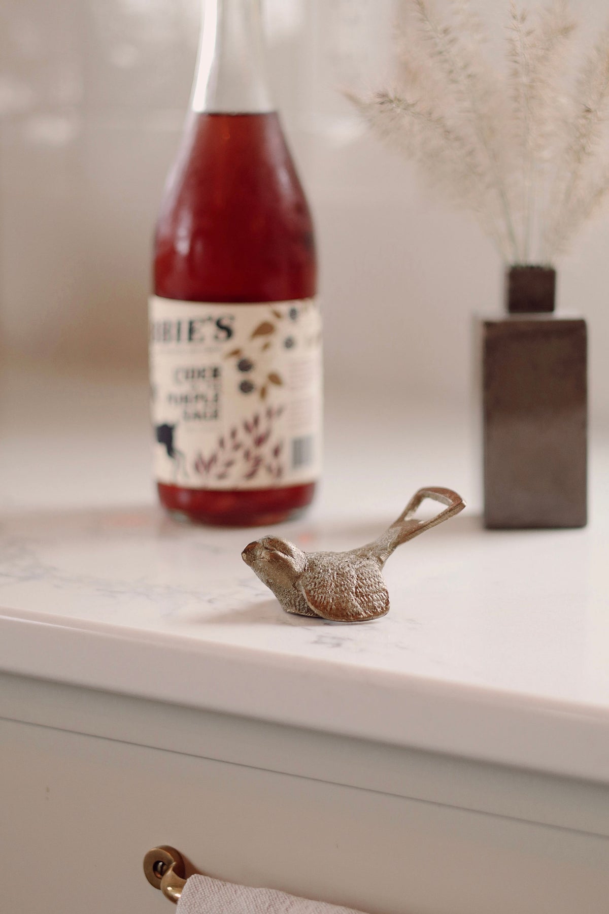 Gilded Bird Bottle Opener