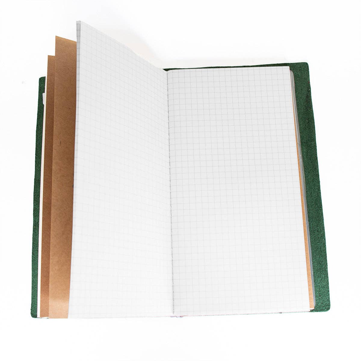 Explore Leather Bound Traveler's Notebook - Large Hunter