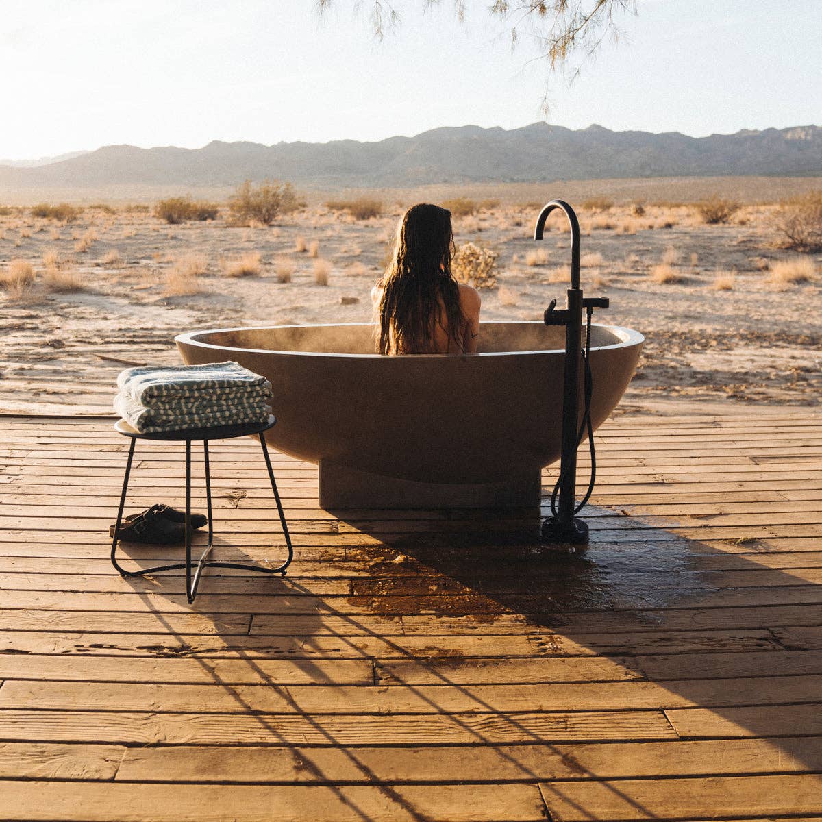 Up At Dawn Bath Towel