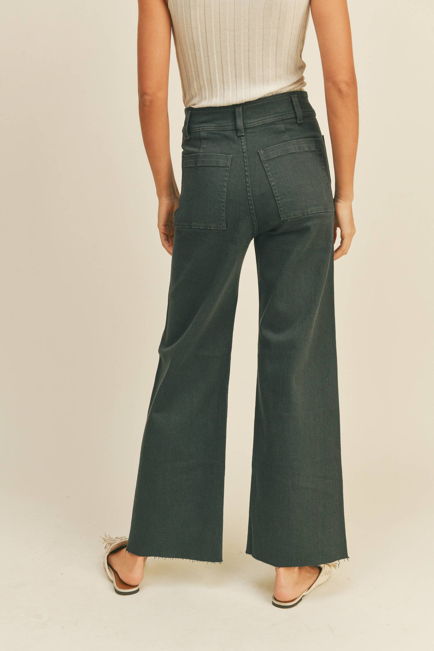 Genesis Straight Wide Leg Pant