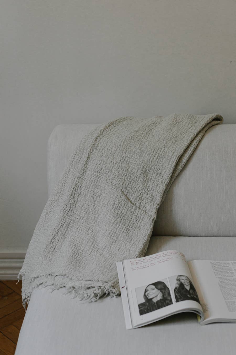 Nantucket Linen Throw