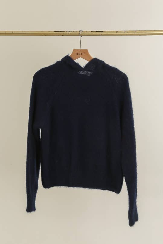 Jocelyn Hoodie Knit Sweater