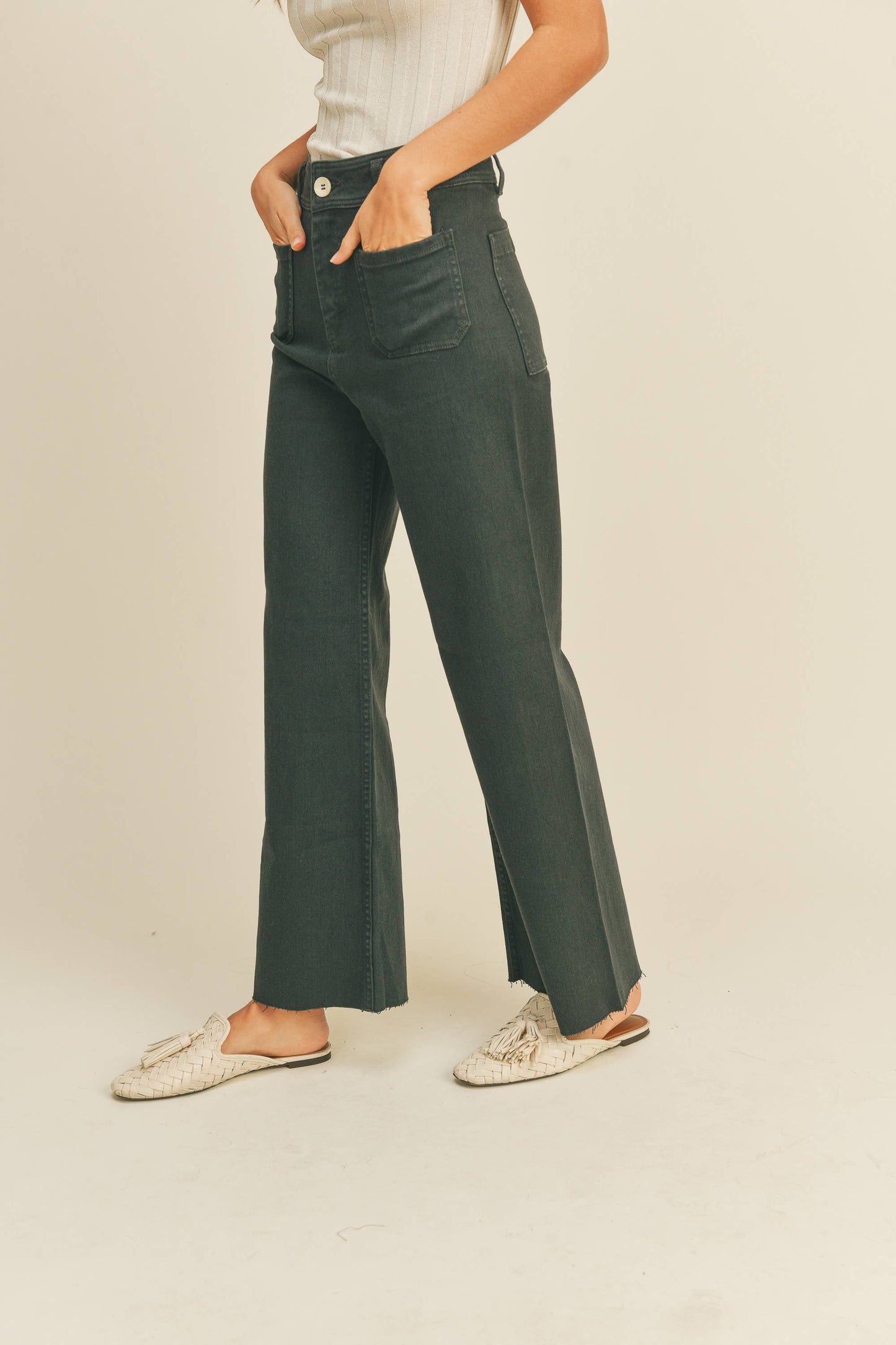 Genesis Straight Wide Leg Pant