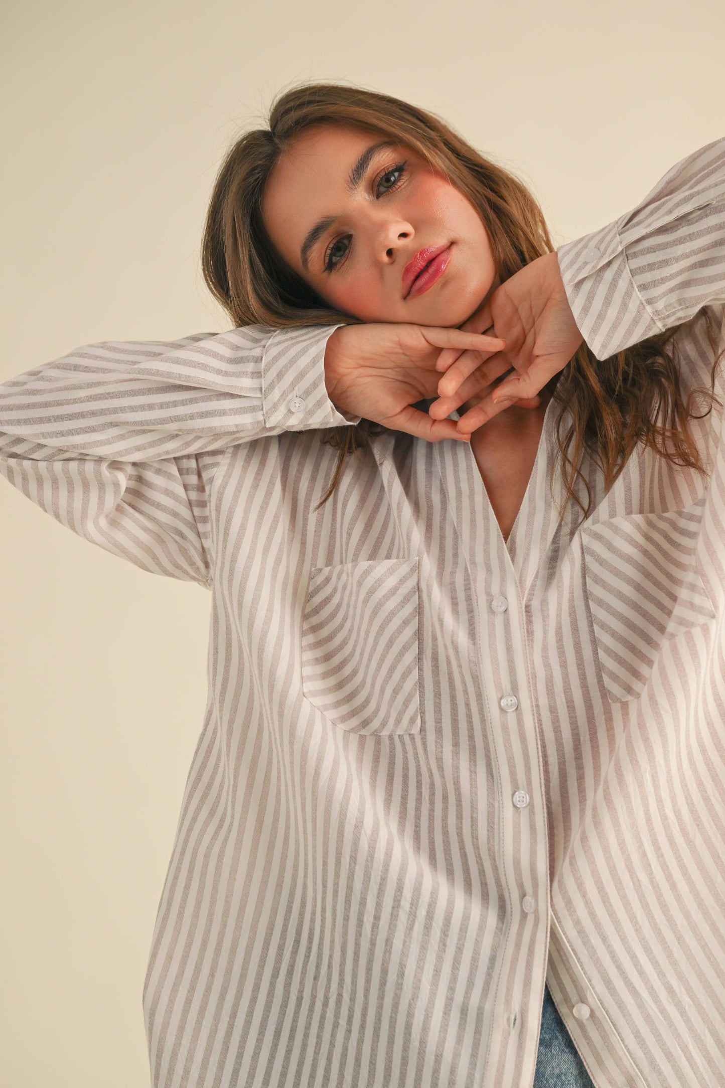 Mabel Striped Buttondown