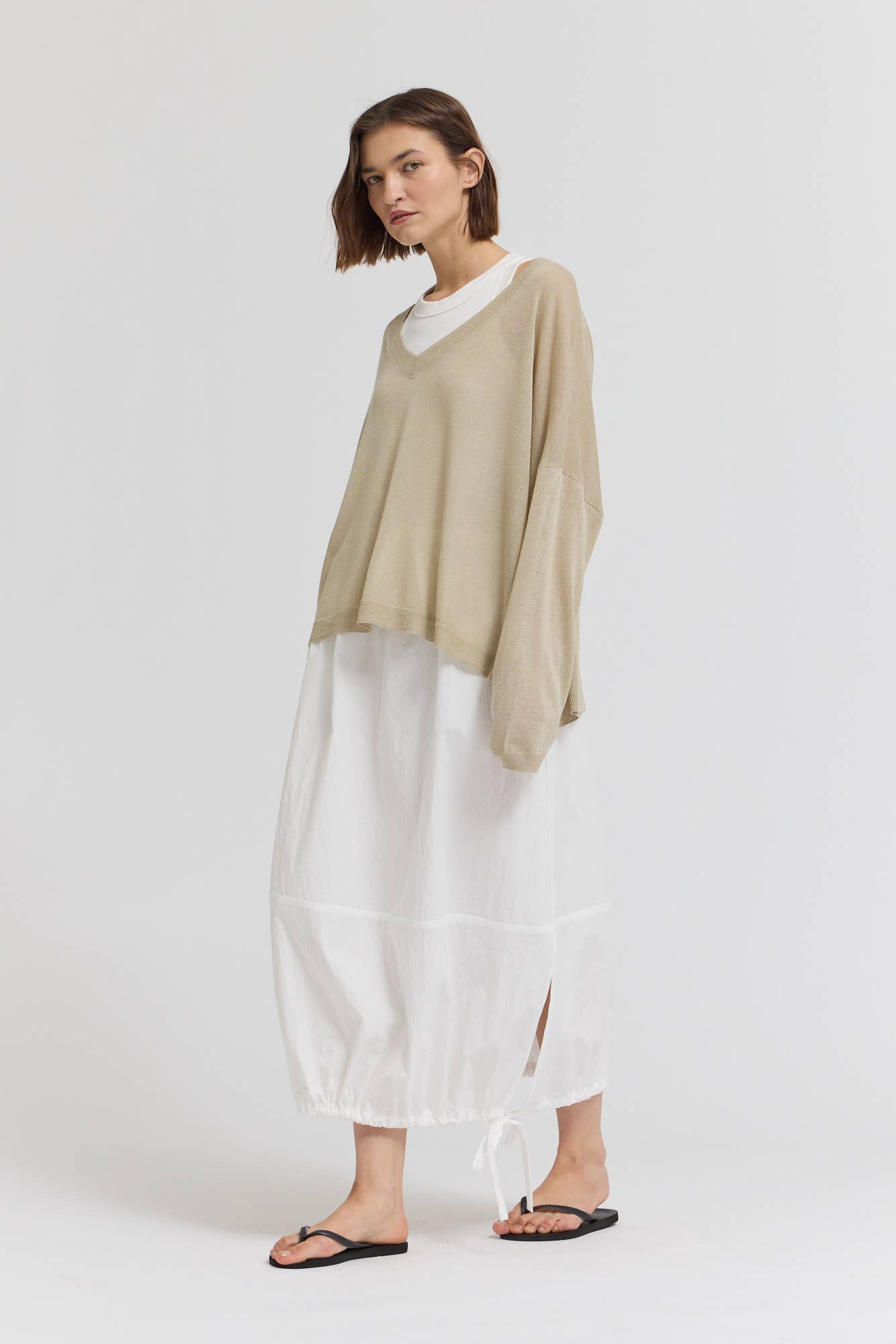 Teresa Linen Blend Pullover