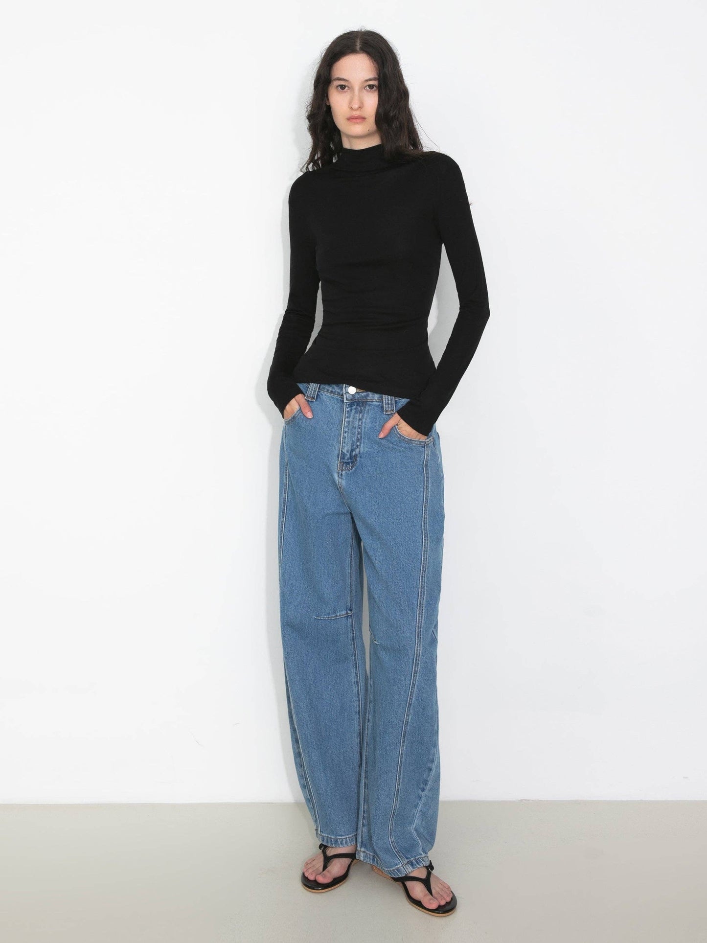 Basic Long-Sleeve Layering Top