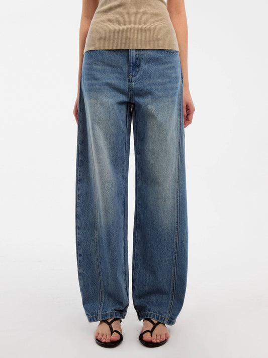CUBIC Curved Ribbon Jeans