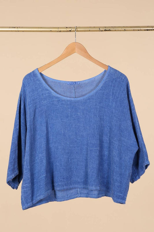Alexandra Relaxed Scoop Blouse