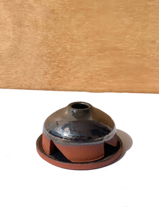 Two-Piece Incense Ceramic Chimney