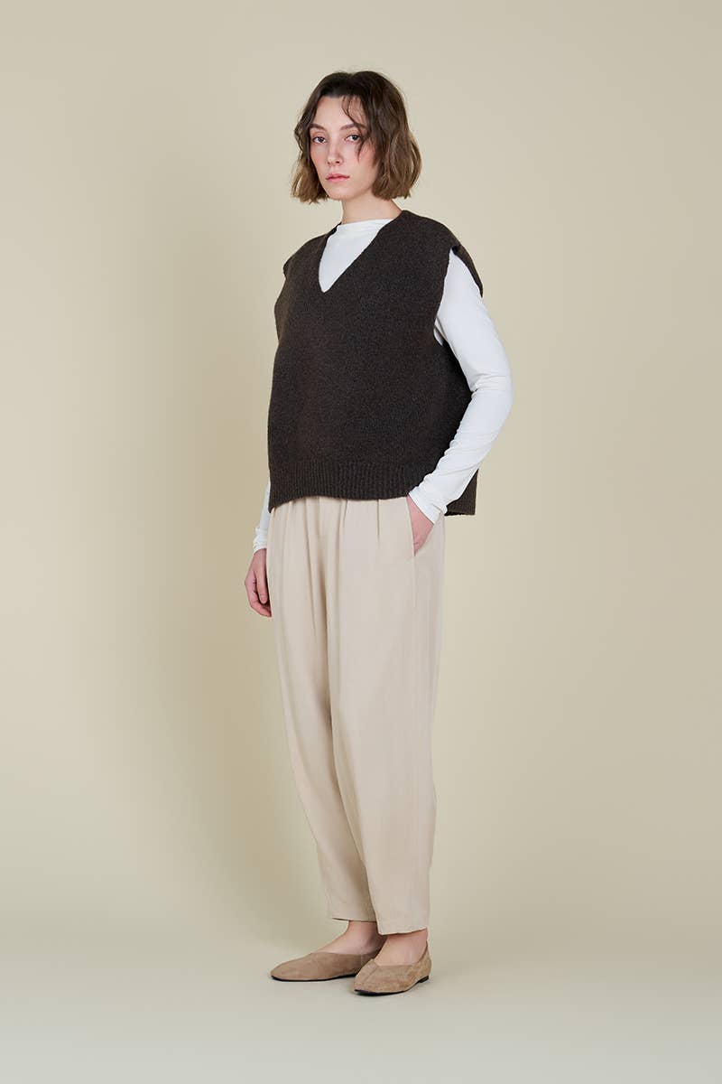 Sylvie Tencel Barrel Pants