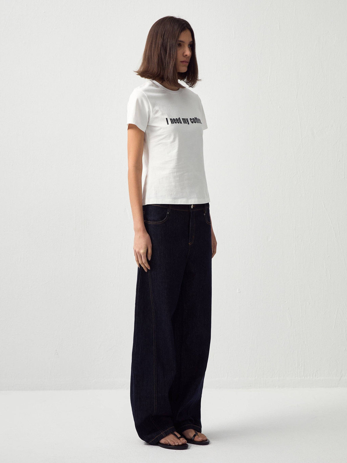 CUBIC Curved Ribbon Jeans