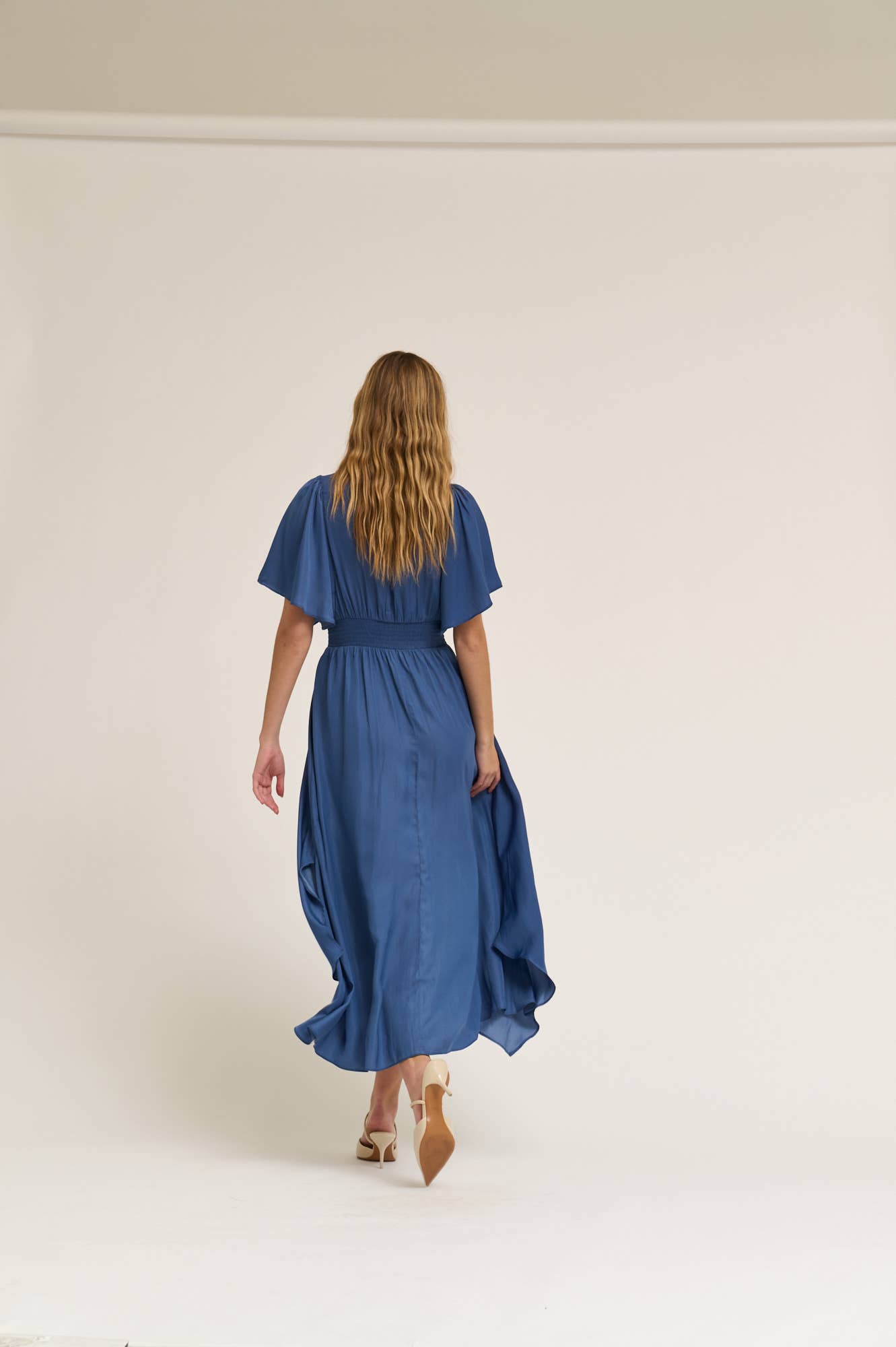 Bluebell Unbalanced Skirt Maxi Dress