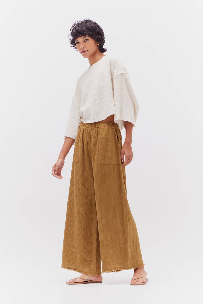 Florence Cotton Gauze Pant