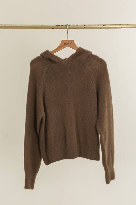 Jocelyn Hoodie Knit Sweater