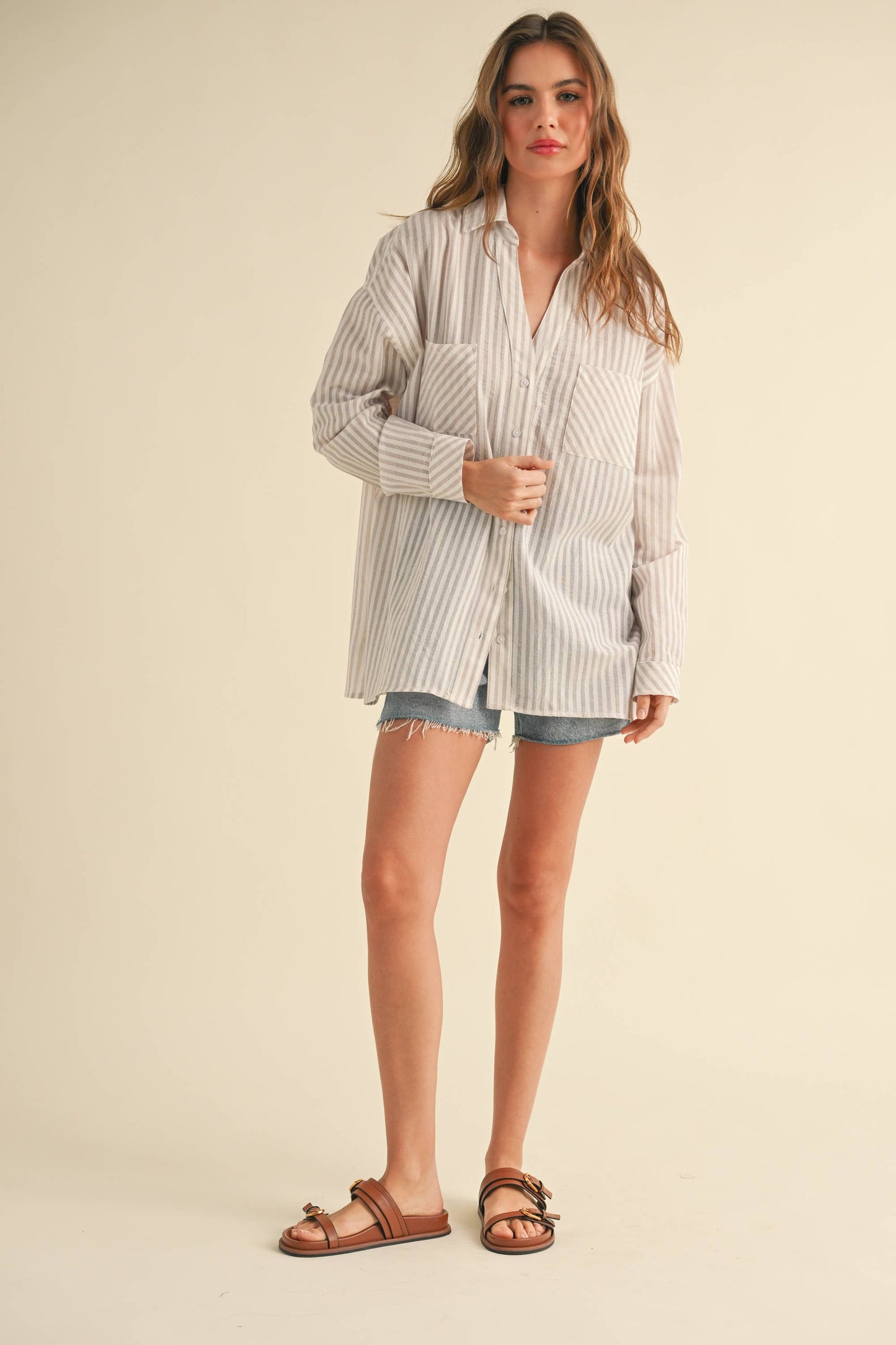 Mabel Striped Buttondown