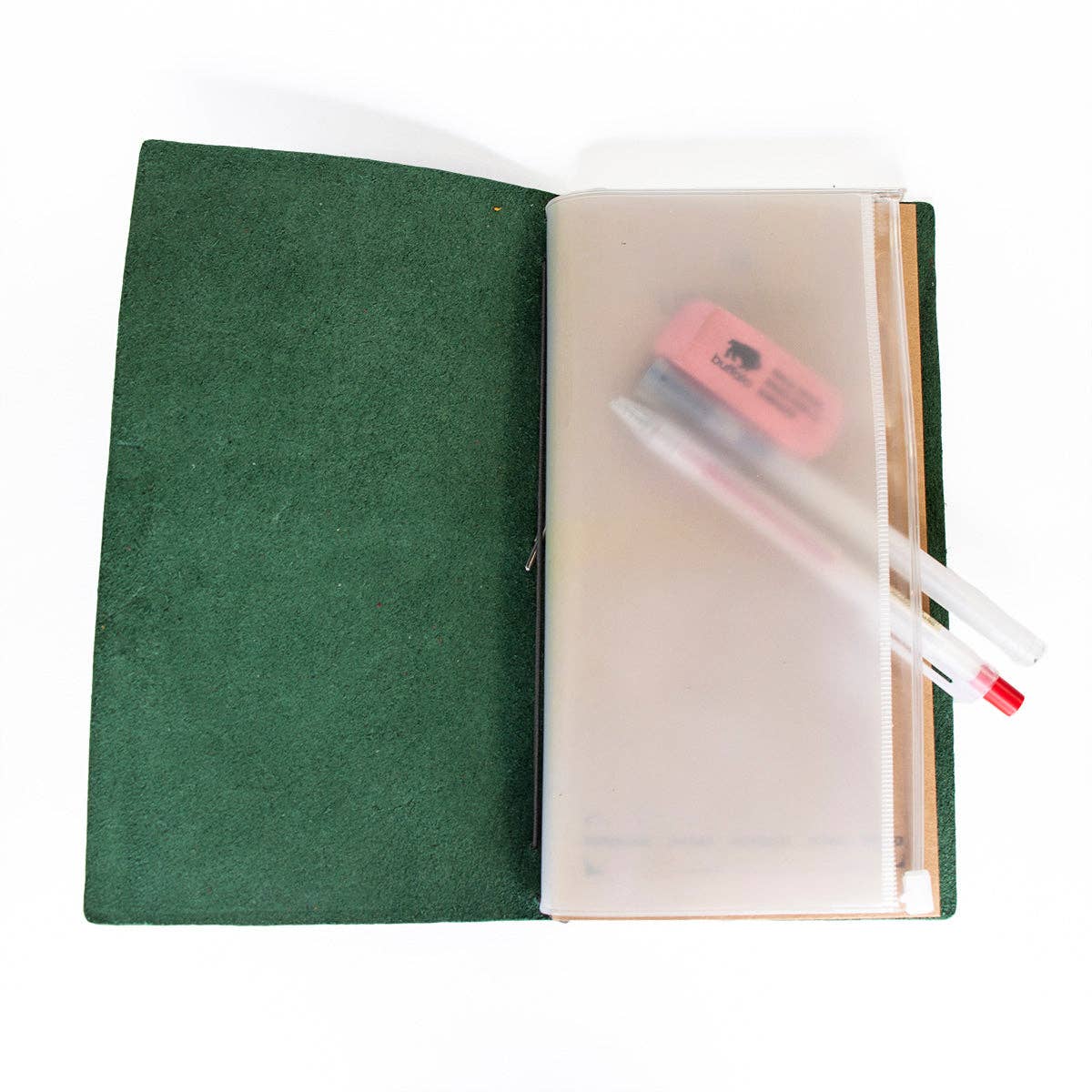 Explore Leather Bound Traveler's Notebook - Large Hunter