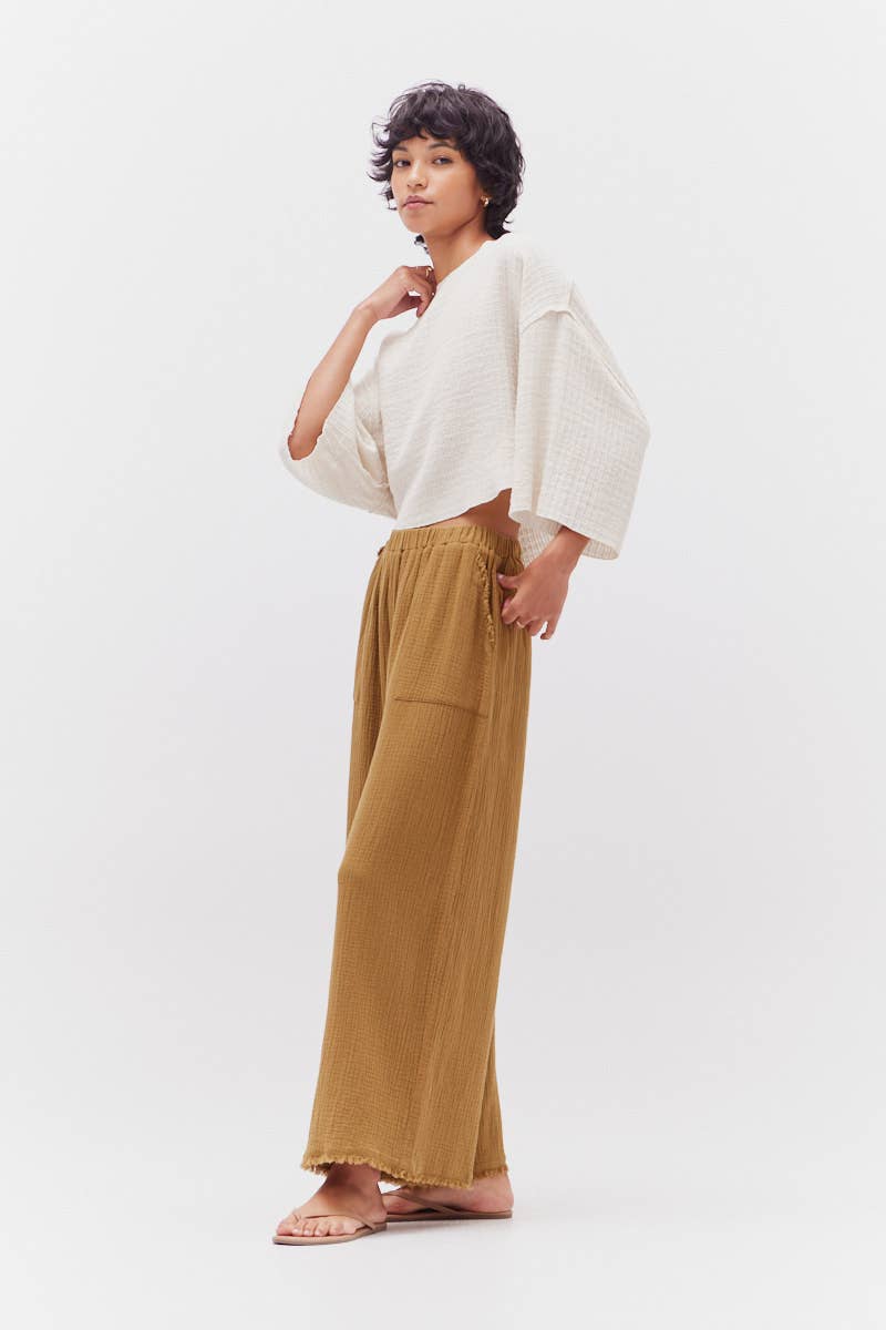 Florence Cotton Gauze Pant