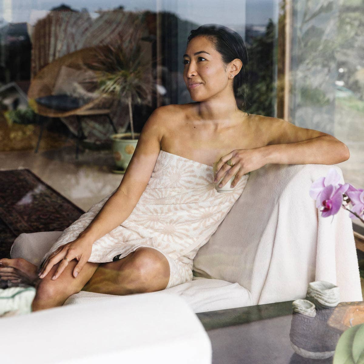 Up At Dawn Bath Towel