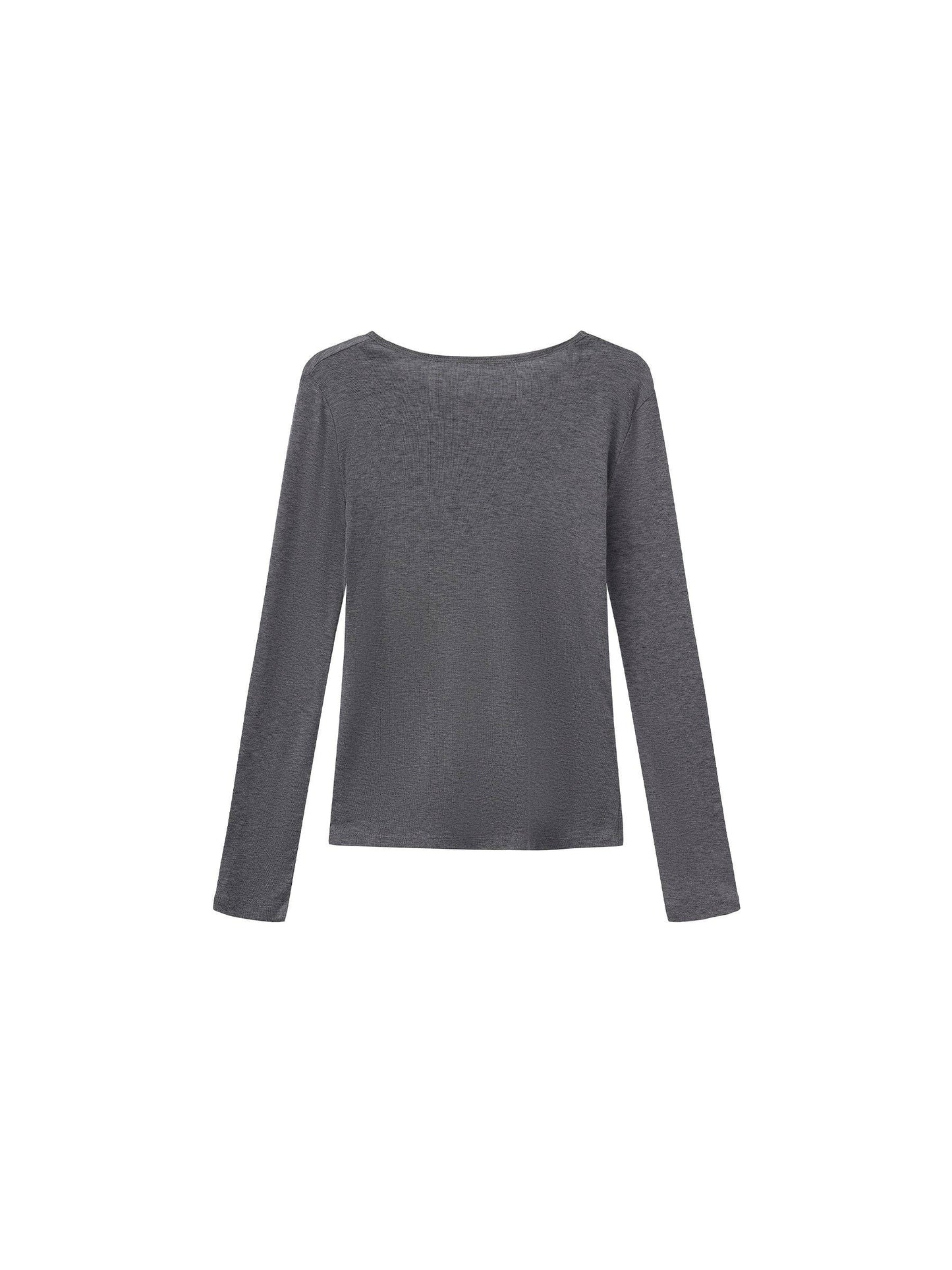 Basic Long-Sleeve Layering Top
