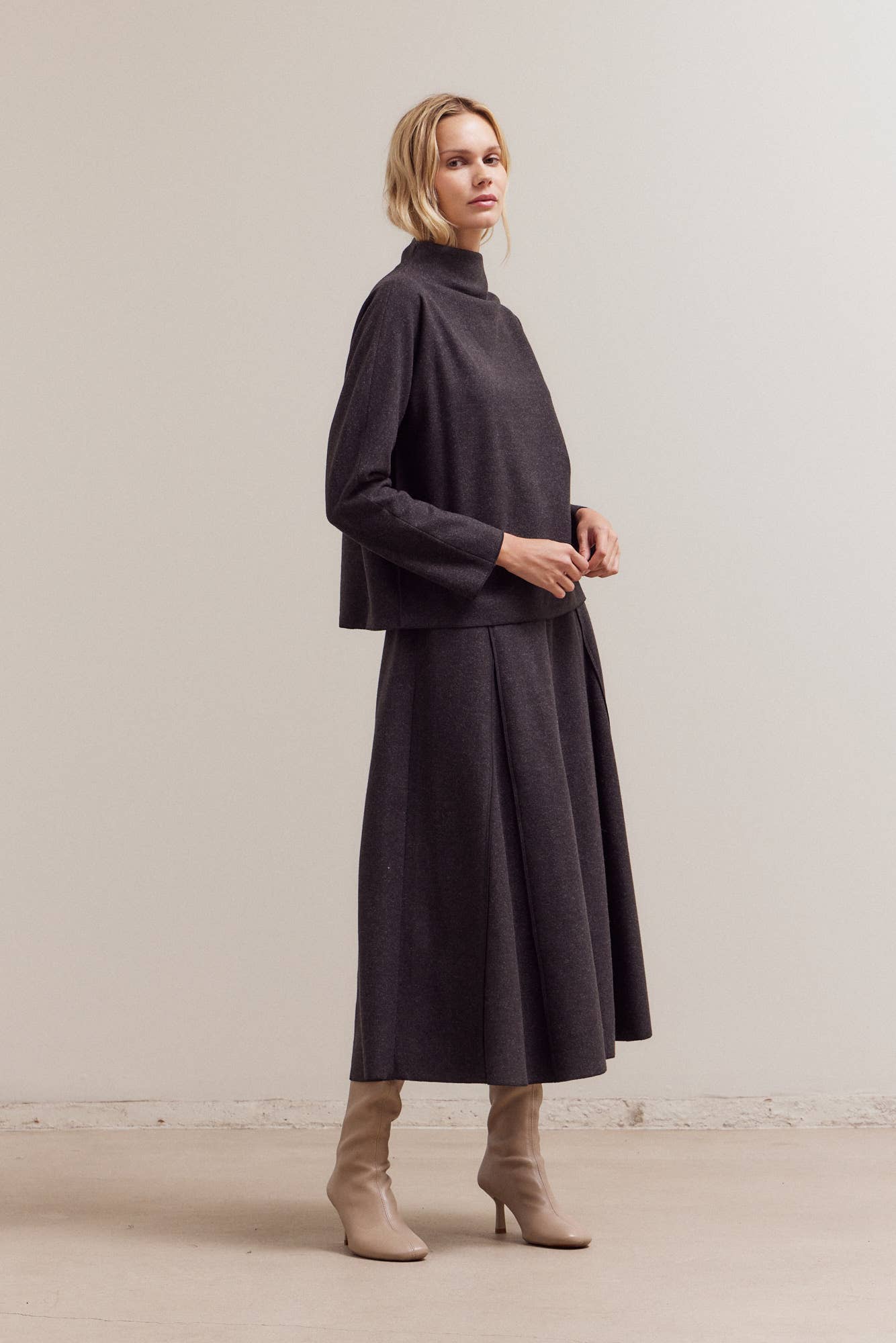 Julie Mockneck Sweater