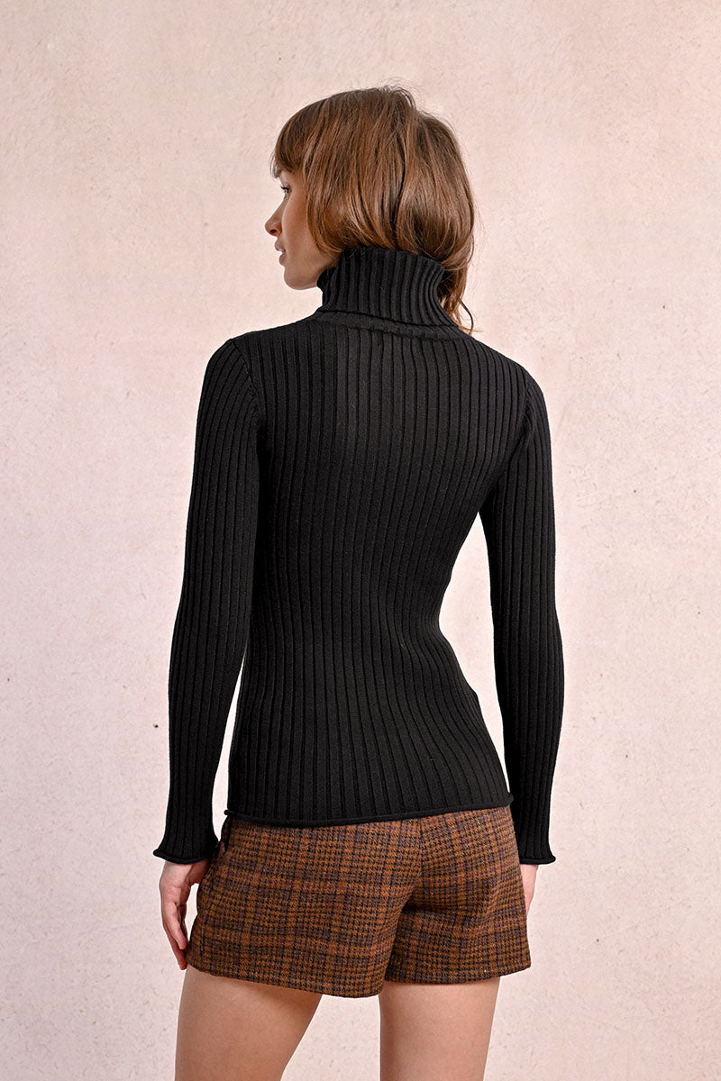 Romy Ribbed Turtleneck