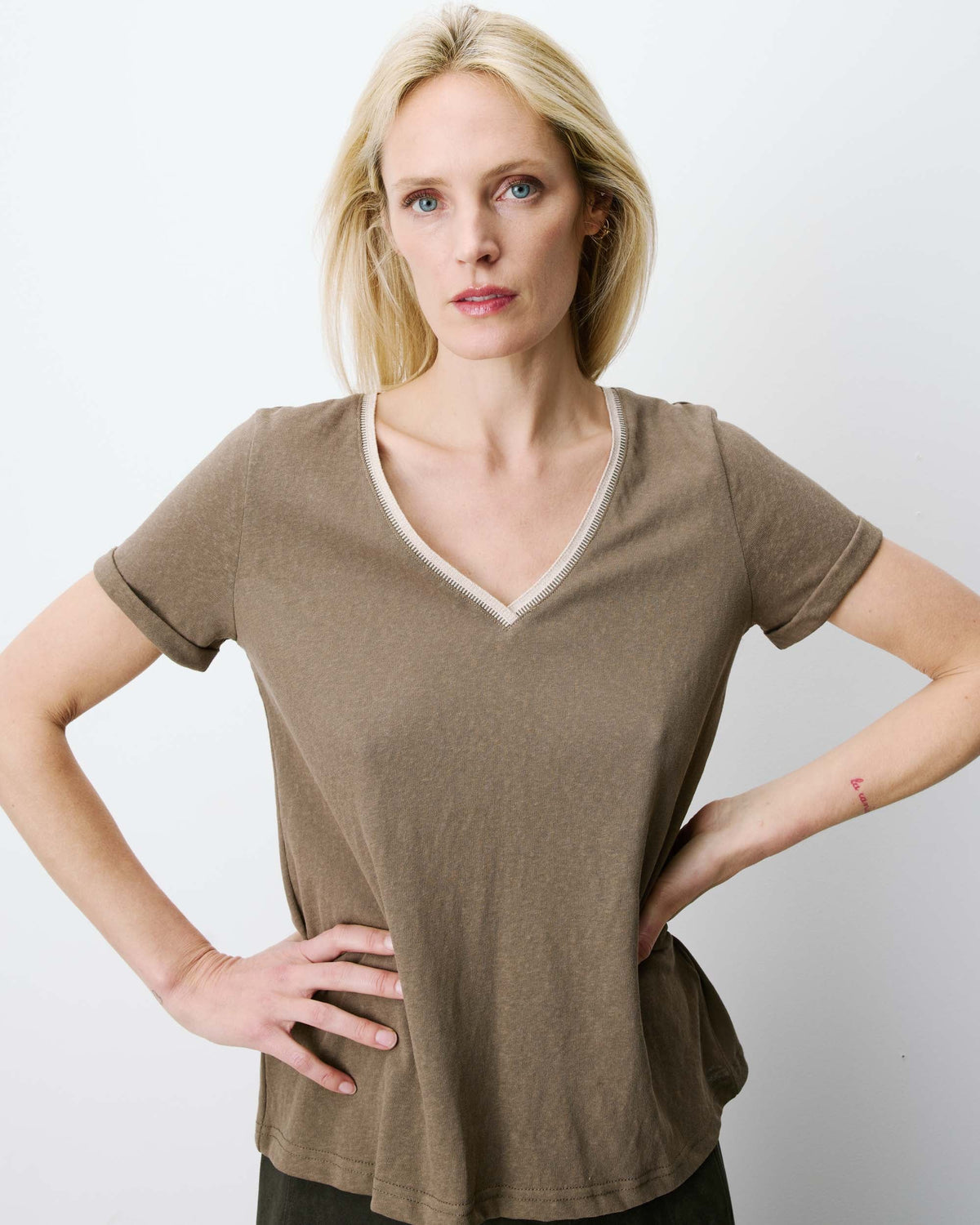 Aurelien V-Neck Tee Shirt