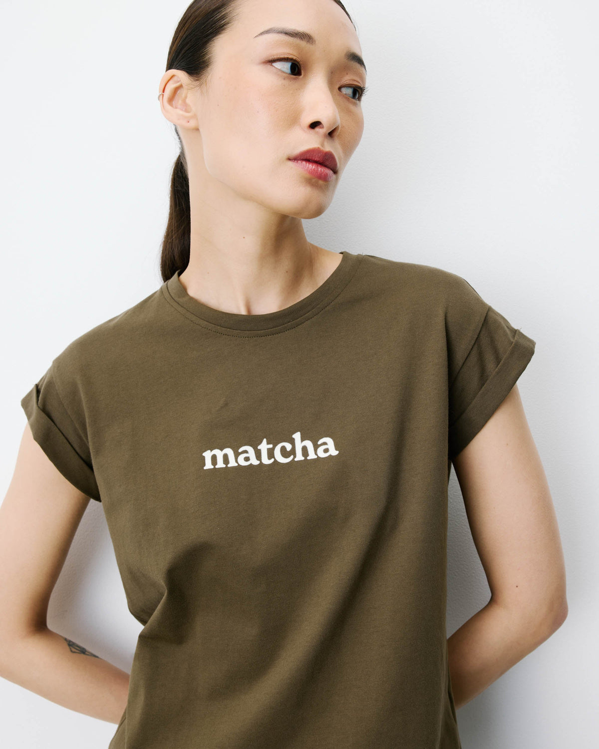 Atlas Matcha Short Sleeve Tee Shirt