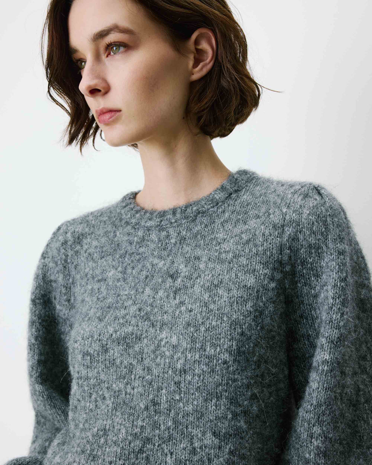 Antoine Balloon Sleeve Sweater