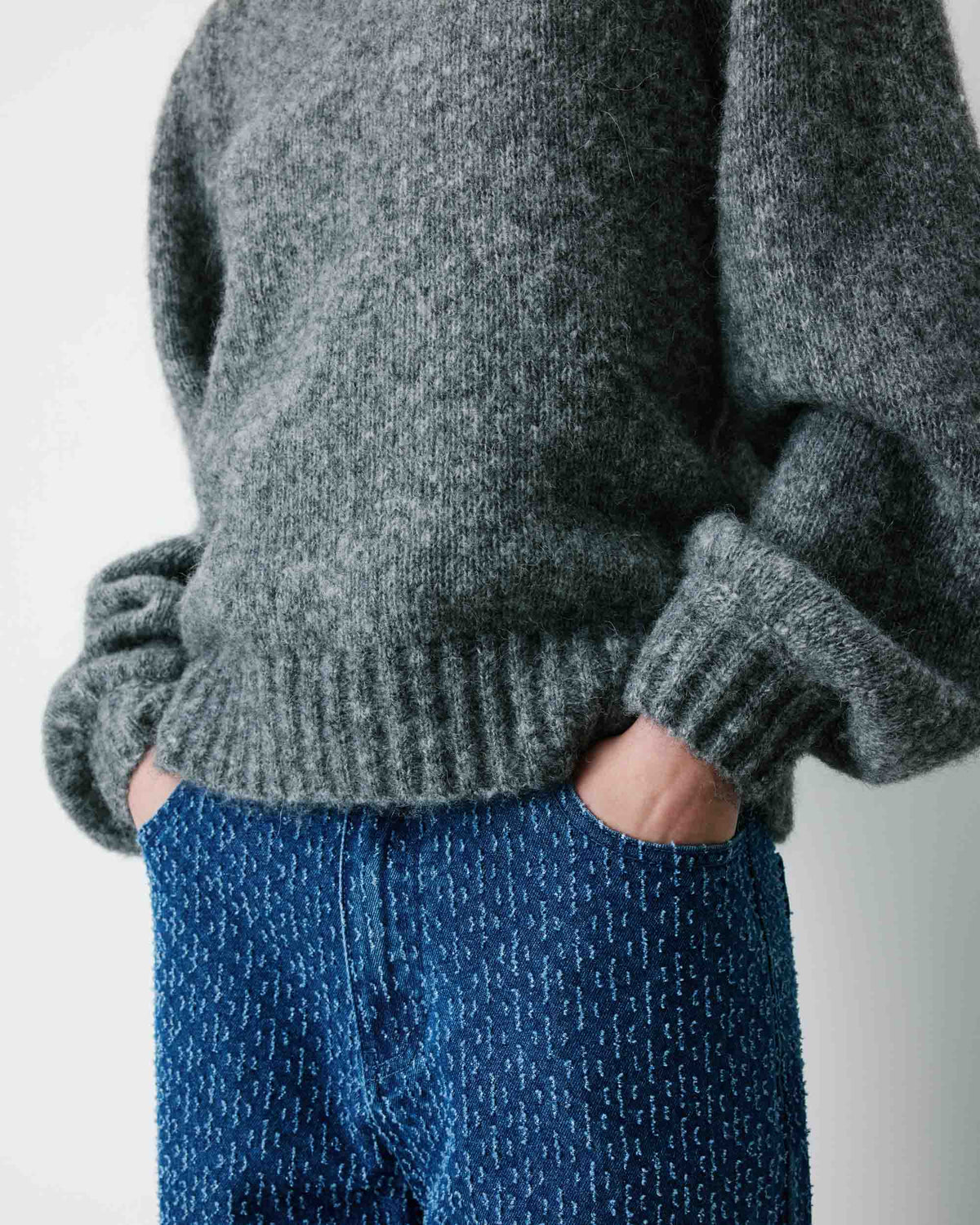 Antoine Balloon Sleeve Sweater