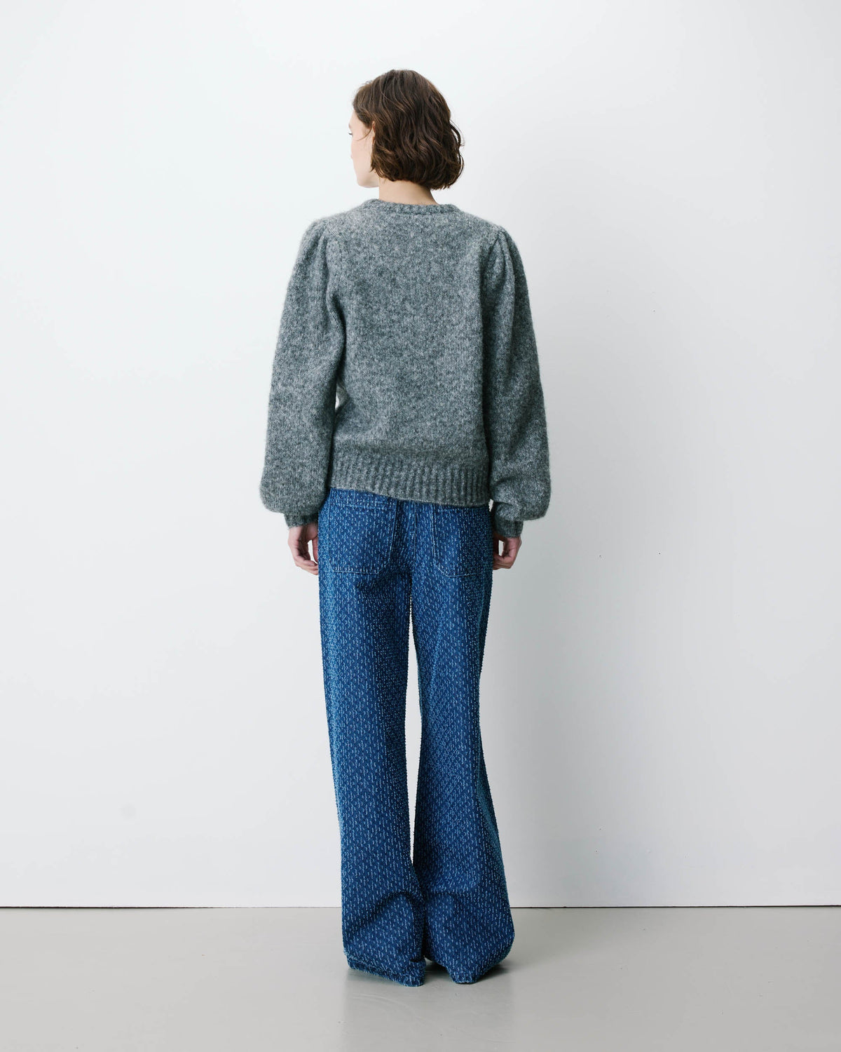 Antoine Balloon Sleeve Sweater