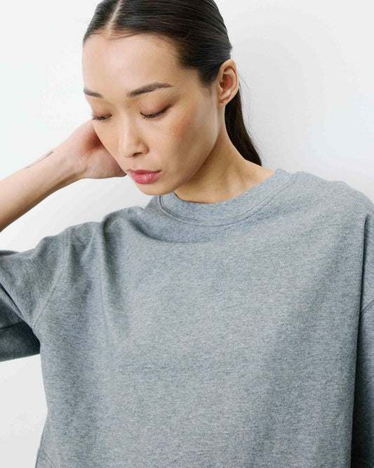 Arvel Boxy Cropped Cotton Tee Shirt