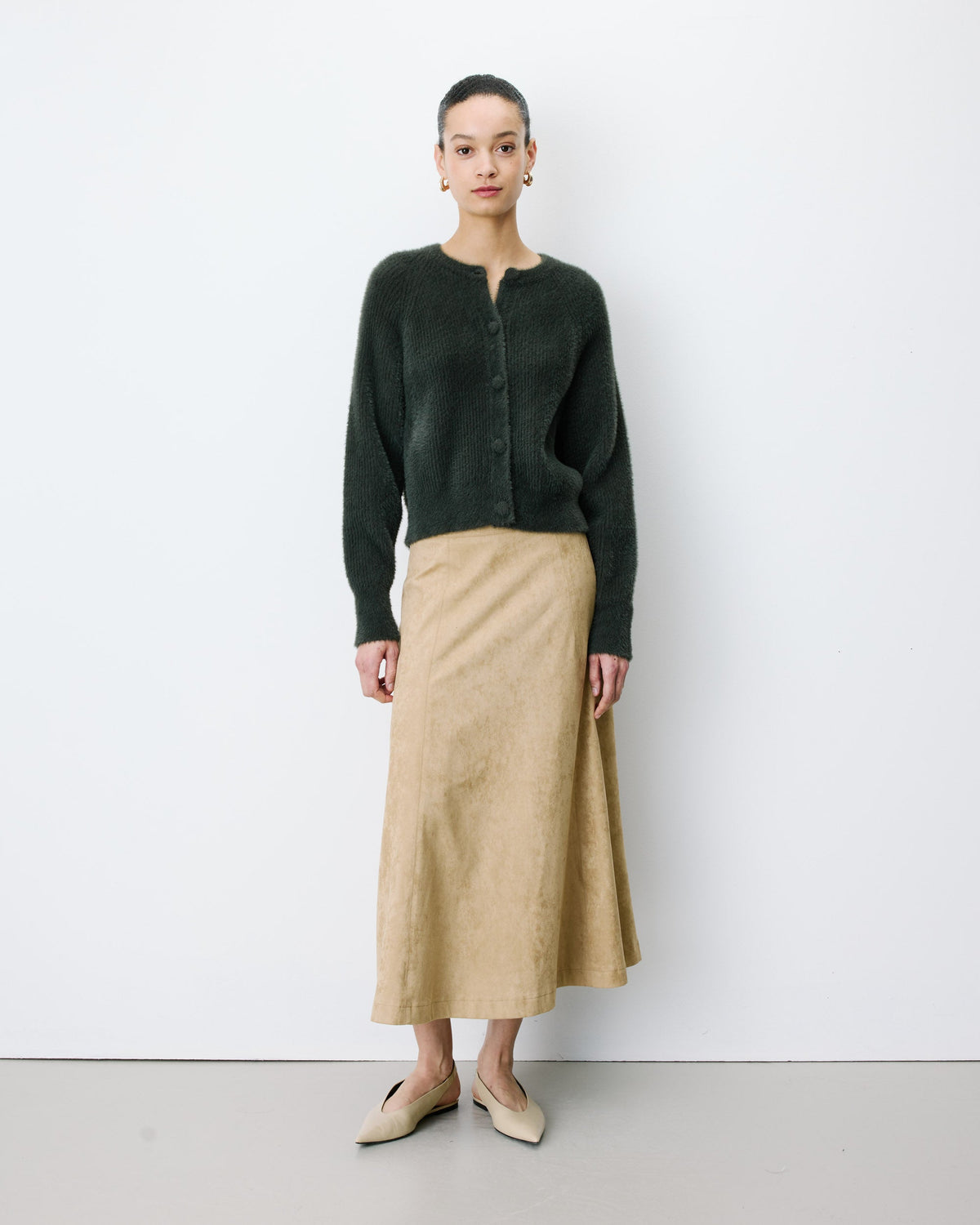 Aleron Crew-Neck Cardigan