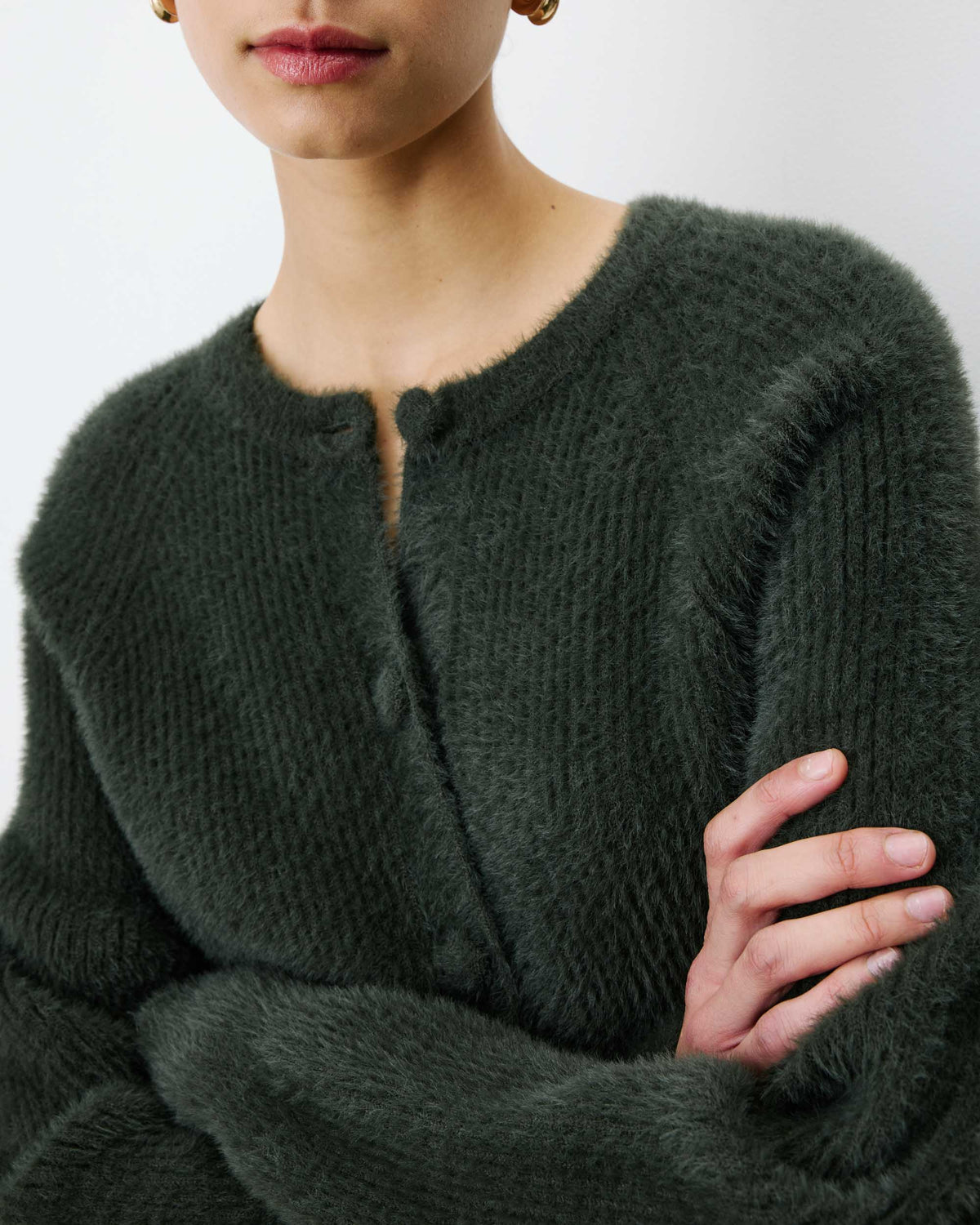Aleron Crew-Neck Cardigan