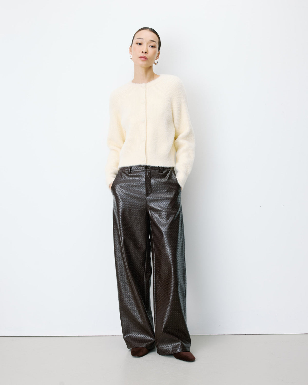 Aleron Crew-Neck Cardigan