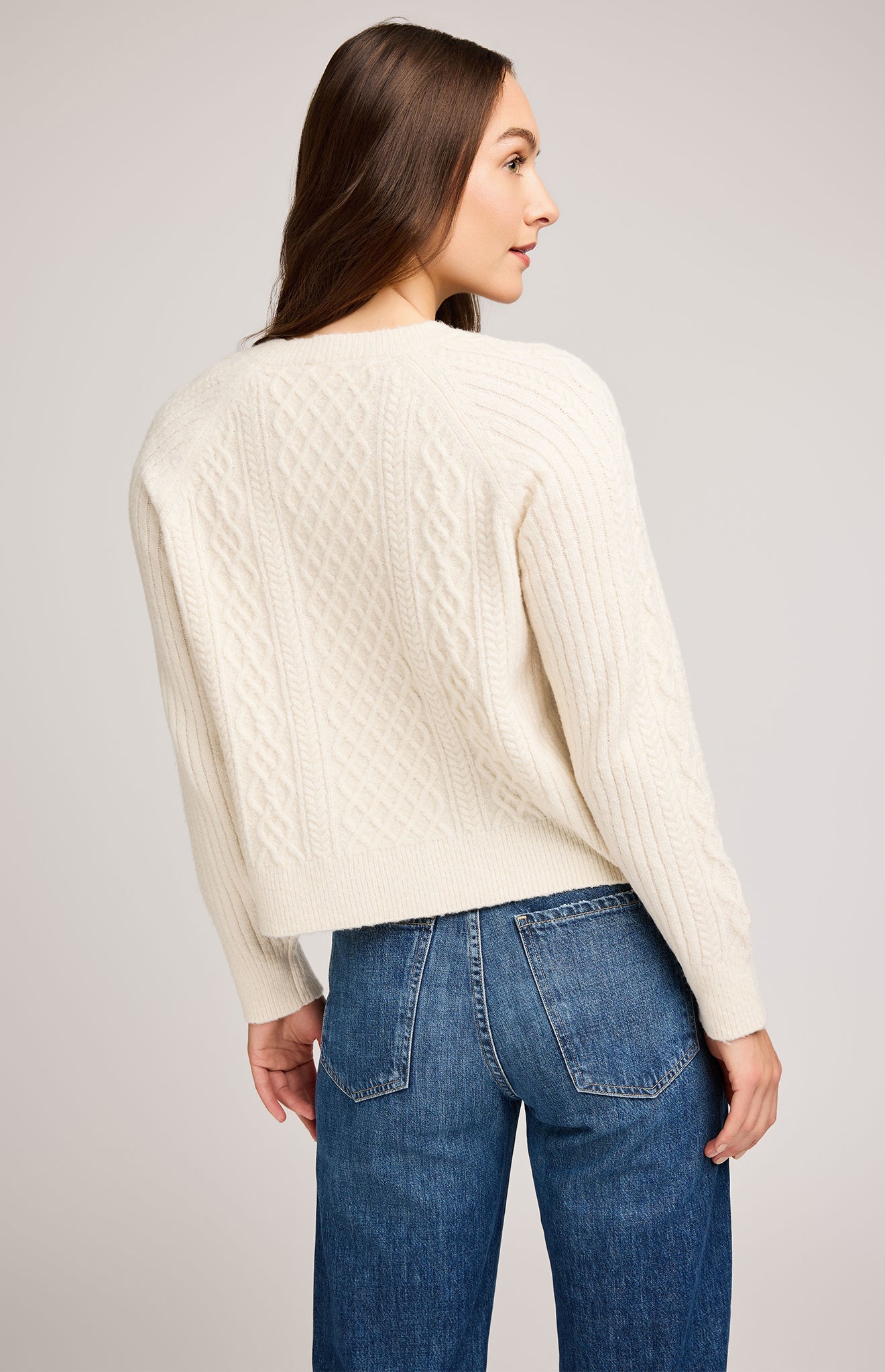 Aspen Cable Knit Henley