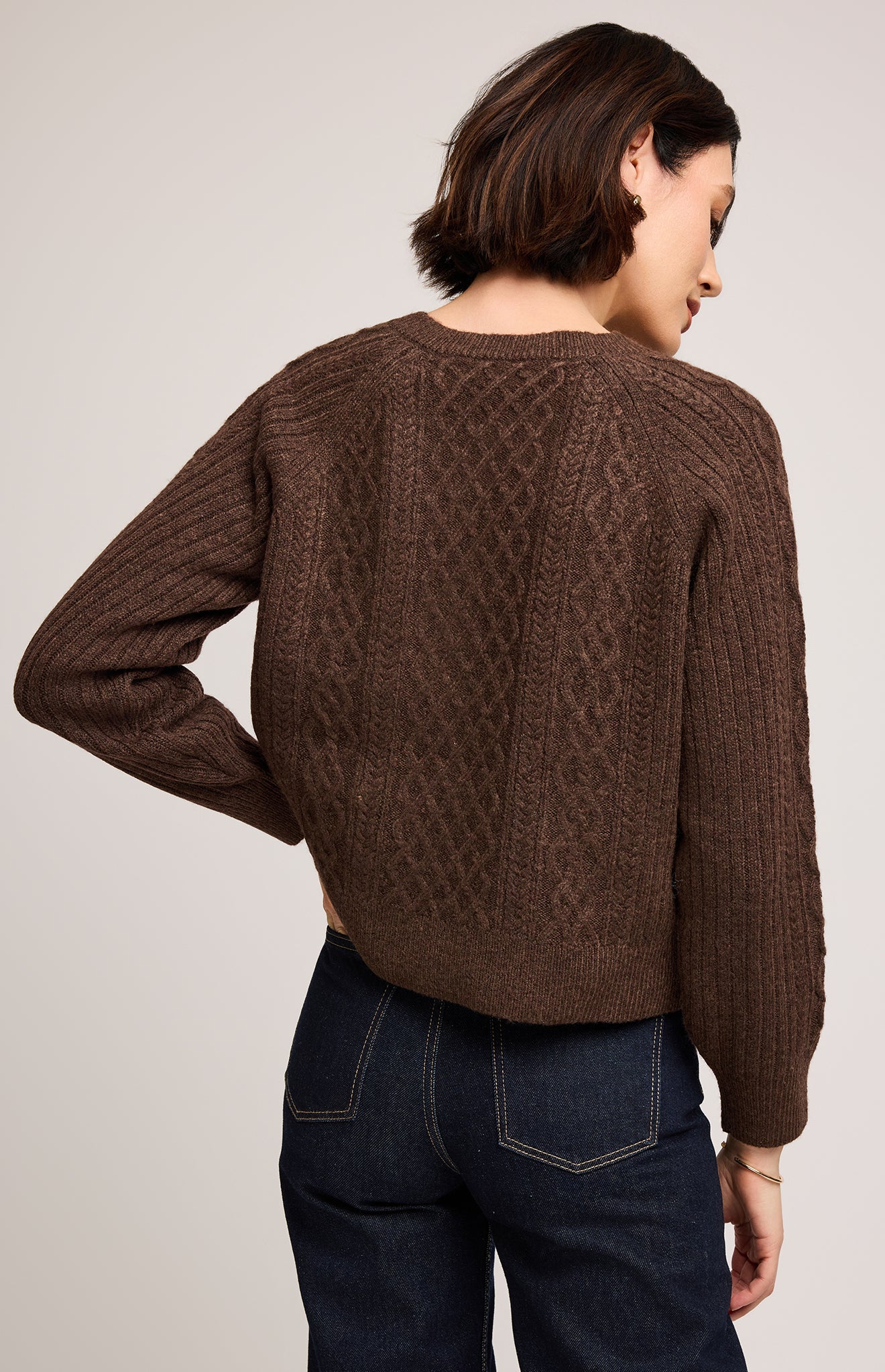 Aspen Cable Knit Henley