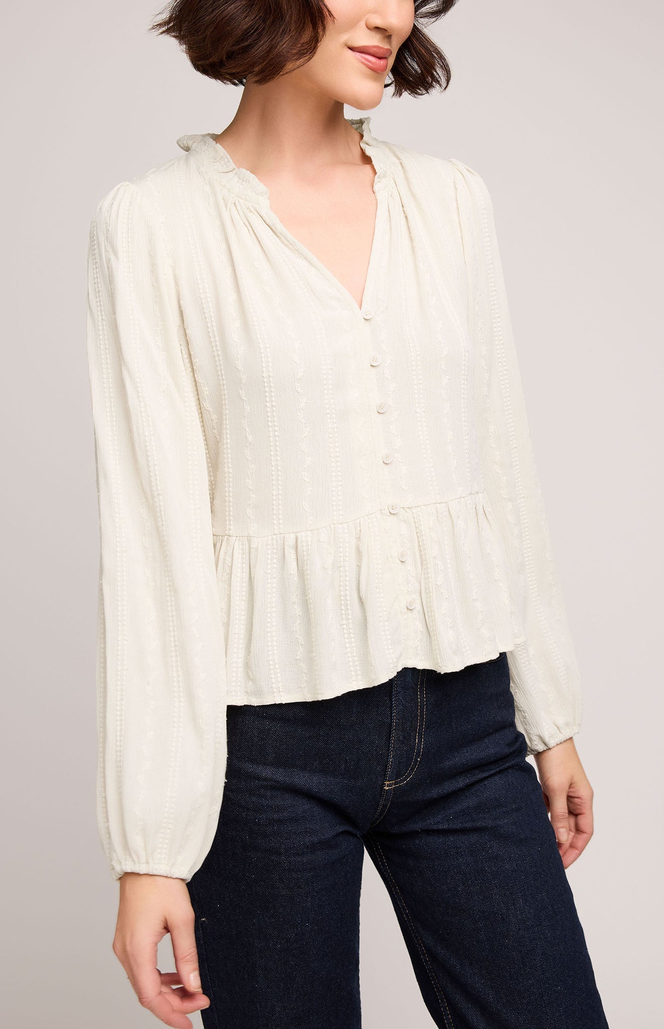 Ophelia Peplum Blouse