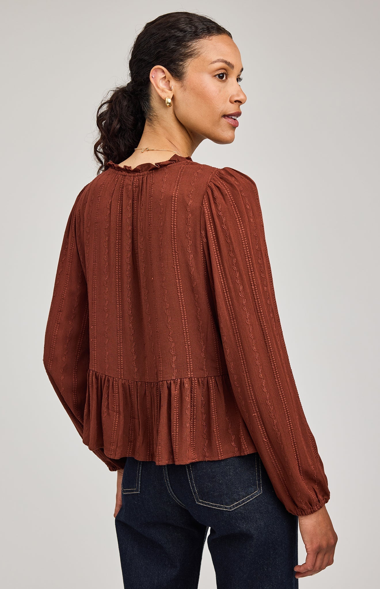 Ophelia Peplum Blouse