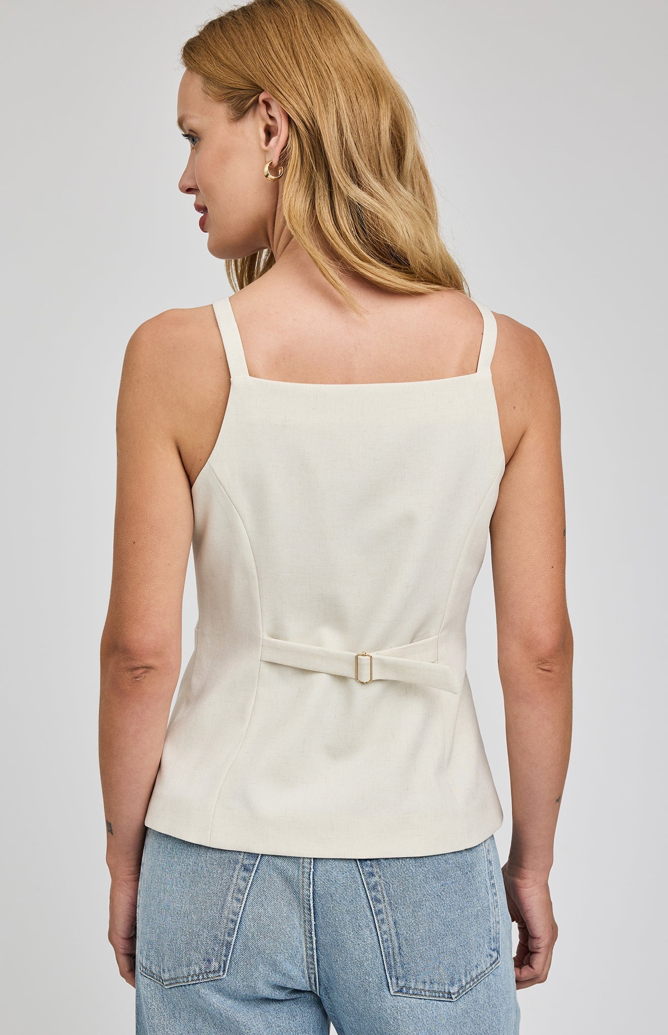 Harper Buttoned Tank