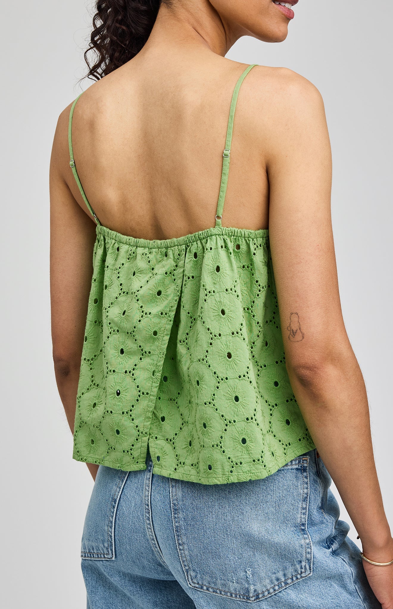 Elsie Eyelet Tank