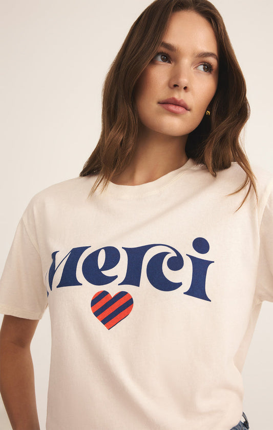 Merci Boyfriend Tee