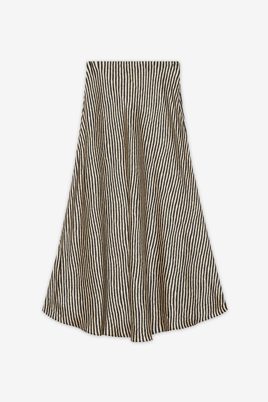 Helma Striped Skirt