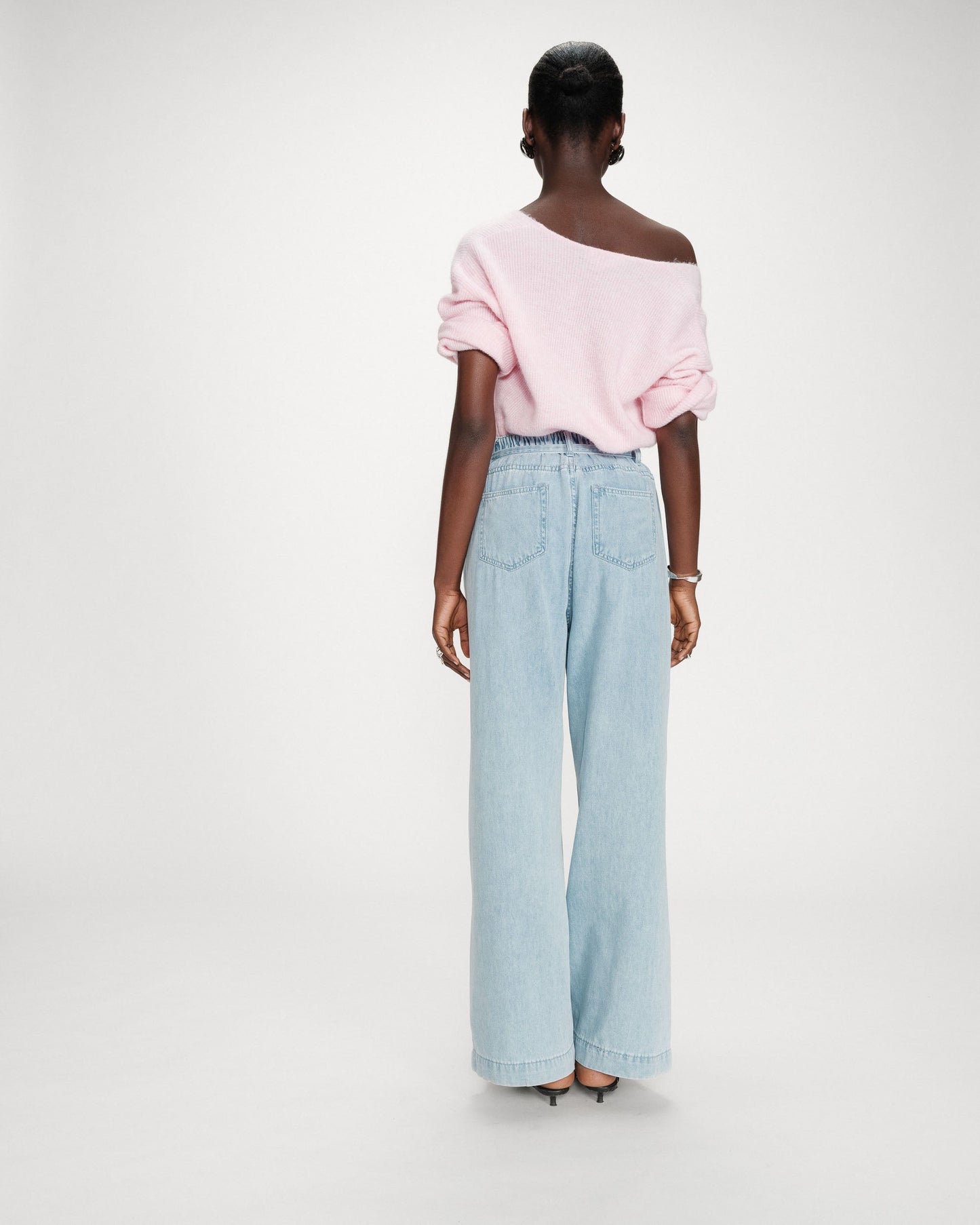 Pompon Oversized Jeans