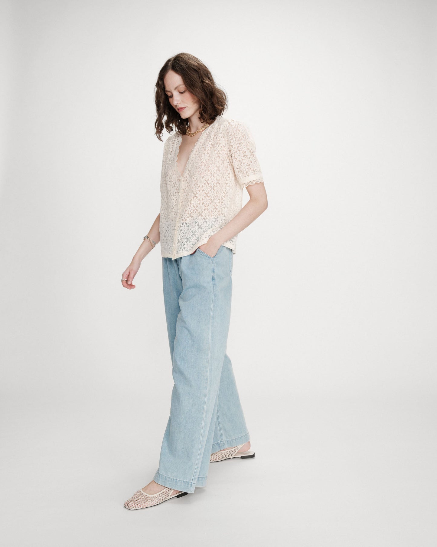 Vicky Lace Blouse